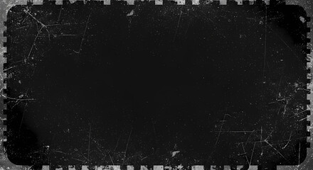 Vintage Film Frame Grunge Texture Background