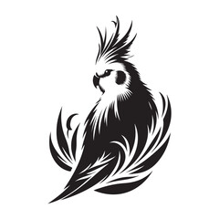 vector illustration of a bird