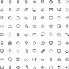 entrepreneur mindset icon set            