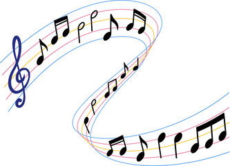 Music notes