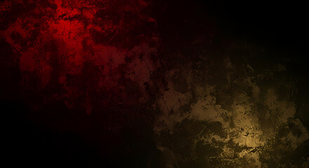 Abstract Red and Gold Texture Background Grunge, Dark, Dramatic