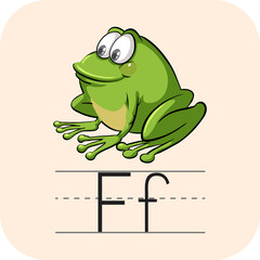 Ff for Frog