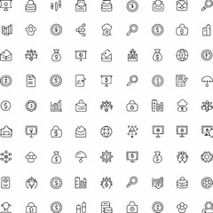 investor pitch deck icons     
