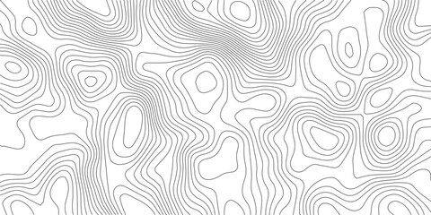 Abstract gray topography contour map background design .geometric black wave curve lines texture .abstract topographic map with wave line pattern . 
