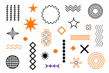 set of vector arrows