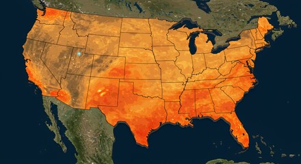 Intense Heatwave Sweeps Across the United States, Leaving a Fiery Mark on the Nation