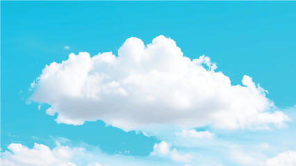 Clouds and blue sky background, Perfect blue, sunny 