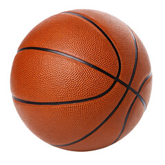 Obraz premium basketball isolated on white background