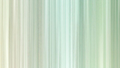 Obraz premium Abstract pastel vertical stripes in shades of green, beige, and white, creating a soft, blurred, and slightly textured effect