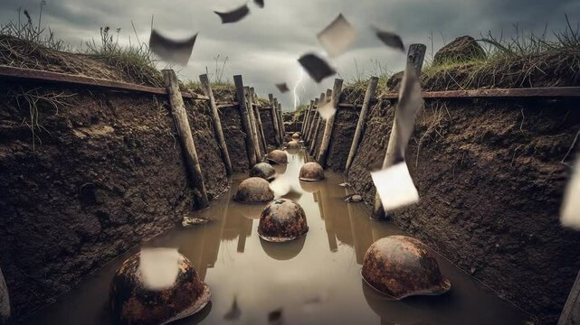 Trench Warfare: A Stormy Remembrance
