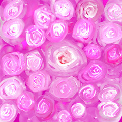 pink roses background
