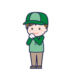 配達員／ななめ／男性 22