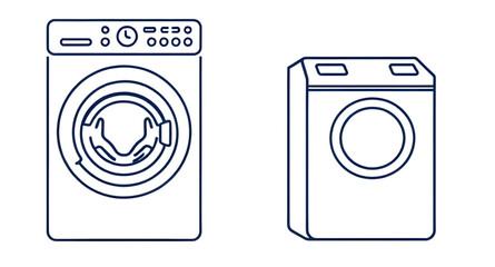 Washing machine, Front-load washing machine, Top-load washer, Washing appliance, Laundry machine, Home appliance, Clothes washer, Electric washer, Smart washing machine, Automatic washing machine, Mod