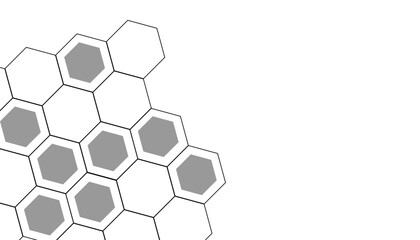 Abstract medical background with molecules structure.