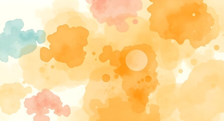 Watercolor blot design, Pastel watercolor background, Vibrant watercolor art, Blurred watercolor strokes, Watercolor paint flow, Ink and watercolor blend, Fluid watercolor pattern, Watercolor canvas t