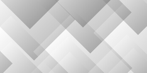 Overlap random cube vector element modern overlay diamond triangle paper white and gray gradient technology pattern web corporate brochure layer space texture background.	