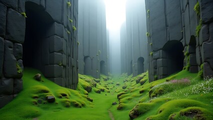 Green Floor of the Giants