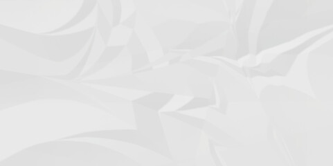 Crumple white obsolete billboard rumple. wrinkle ripped creased white crumple aged closeup craft document grunge recycling paper background.	