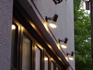 外観のスポットライト