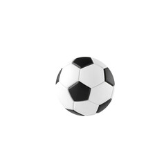 Naklejka premium football with transparent background PNG and JPEG image