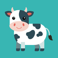 cute cartoon cow