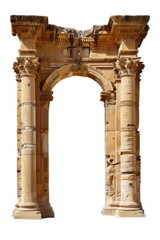 Naklejka premium Ancient stone arch historical architecture