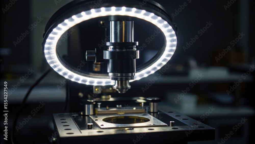 Poster Illuminated Diagnostic Tool with Ring Light for Precision Analysis