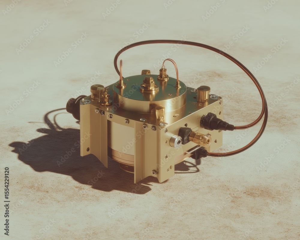 Poster Advanced Quantum Sensor Device for Dark Matter Detection in Scientific Research with Reinforced Metal Housing and Multi-Port Connectivity