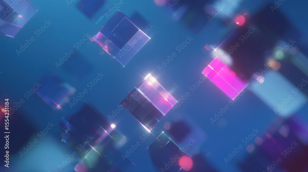 Poster Secure Digital Ledger with Floating Transparent Blocks and Decentralized Network Lines for Blockchain Finance and Supply Chain Trust
