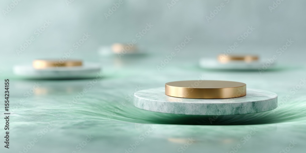 Aufkleber Quantum Hardware Abstract with Multidimensional Wave Patterns in High-Tech Lab for Advanced Computation and Physics Innovation Campaigns