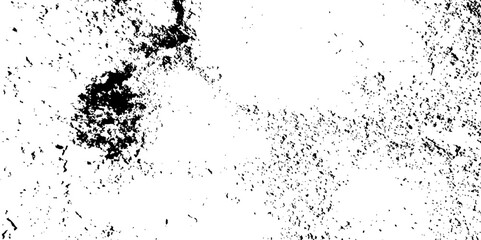 Scratch cracked vintage dusty Splat background. Grunge wall and black and white Dark noise granules Black grainy texture isolated on white background.	
