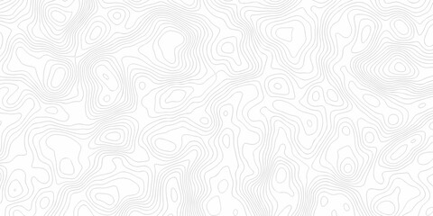 Abstract vector Lines Topographic contour lines grid map seamless pattern. Geographic mountain...