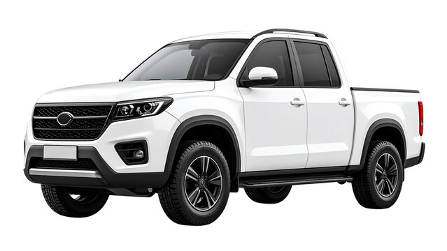 Family car, Luxury SUV isolated on transparent and white background.PNG image