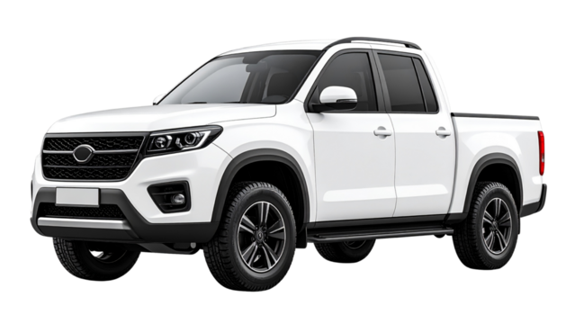 Family car, Luxury SUV isolated on transparent and white background.PNG image