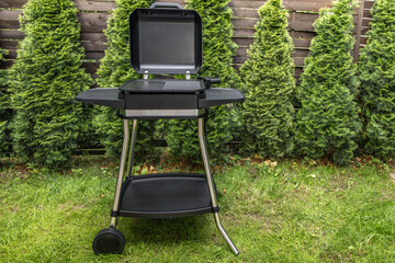 Assembling a new grill on the plot, installing an electric grill, hotplate, thermostat, power...