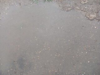 rain on the beach