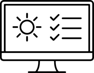 computer monitor icon