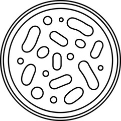 vector illustration of an on a white background