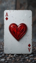 Red Heart Ace.