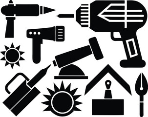 Obraz premium set of tools for construction