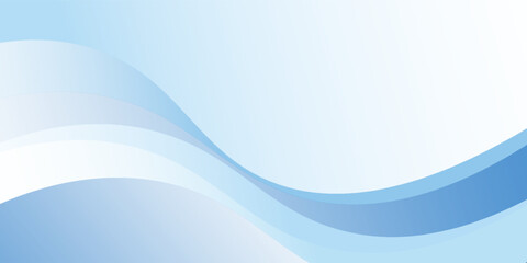 Abstract blue background. wave modern