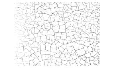 Obraz premium white wall with crack vector design, broken glass background