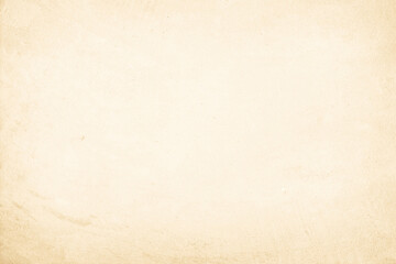 Colour old concrete wall texture background. Close up retro plain cream color cement wall background texture. Design paper vintage parchment element.