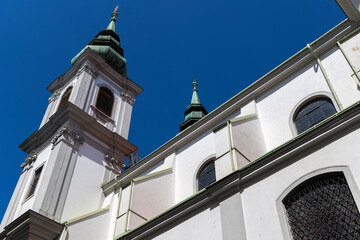 Facades of buildings of historical buildings Austria, Vienna