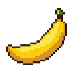 Pixel banana