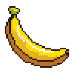Obraz premium Pixel banana