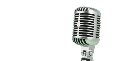 Fototapeta premium Vintage microphone design