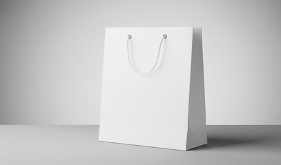 white shopping bag