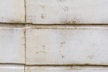 Wood paneling of an old house in northern Europe