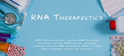 RNA Therapeutics Drugs targeting RNA for disease modulation.